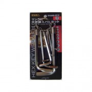 [유키][YUKI]링렌치 SET/링고리 L렌치 SET/육각렌치 SET 2/2.5/3/4/5/6/8/10mm RYAM8-2010